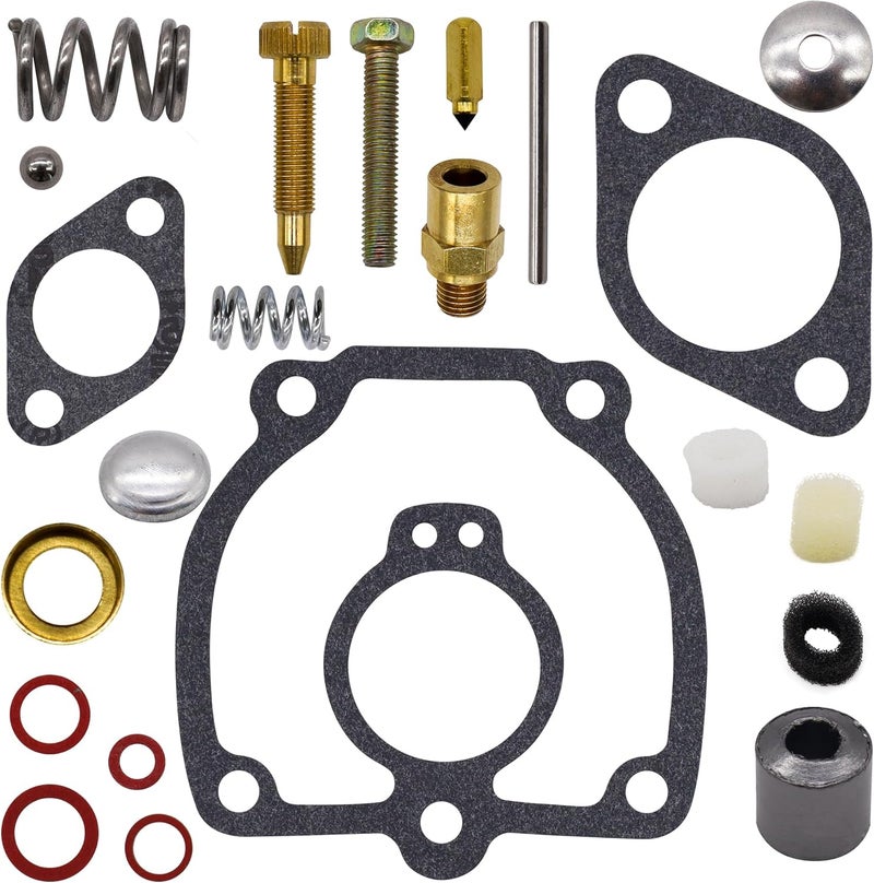 OXCANO Carburetor Repair Rebuild Kit Compatible with International IH Farmall Super H M W4 O4 W6 O6 Tractor, Compatible with IH Farmall 400 450 656 MV, 47387DB, 50983DB, 356948R92 - Image 3